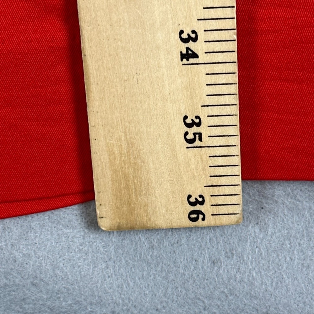 Tuckernuck Red Button-Down Ruffle Collar Top - Picture 13 of 14